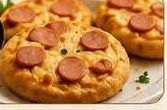 Mini sosiskali pitsa